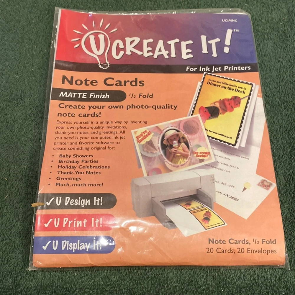 NWT Create It Note Cards - Picture 1 of 2